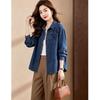 D.F.DEAR Women's Vine Embroidered Button-Down Shirt