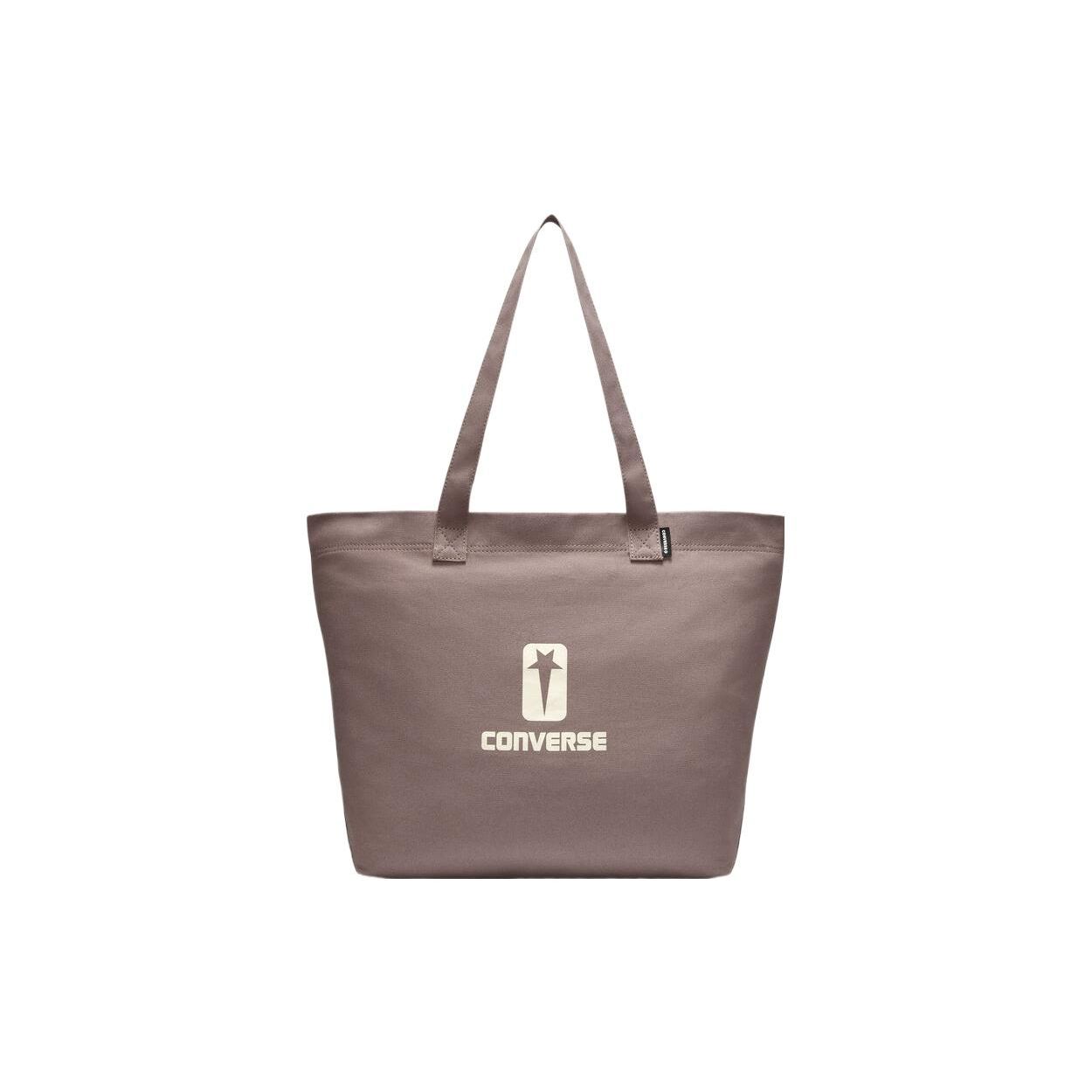 

Converse X Drkshdw Collaboration Star Logo Pearl Badge Print Tote Bag Unisex Tote Bag Dust 10025092-A02 Dust