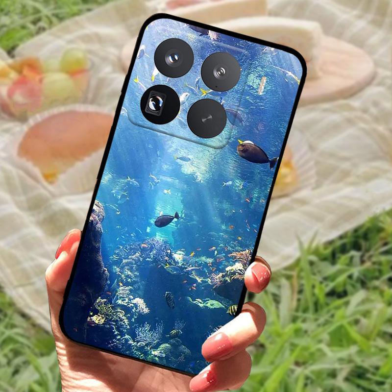 Hülle Für Xiaomi 15 Pro Silikon TPU Handy Stoßfest Weicher Bumper Schutzhülle Für Xiaomi Mi 15 Pro Coque 2410DPN6CC Schutzhüllen