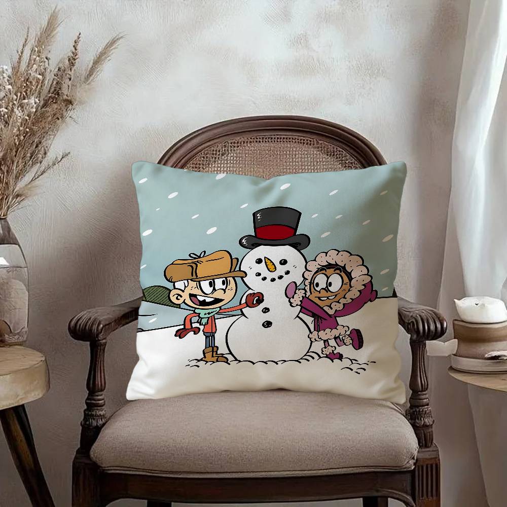 T-The Loud House pillow cover sofa cushion cover home room decoration children gift