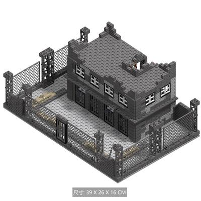 Patchwork Military Building Block Soldier Doll Firearms Arsenal Scene Toy