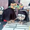 Gothic Nun Vow Outfit for 10cm/15cm Labubu Dolls