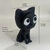 Cats Shape Eyeglass Storage Stand Plastic Construction Space Saving Designs For Glasses Cases Small Items Display Shelf