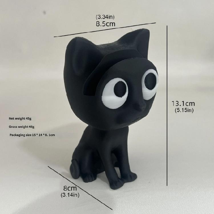 Cats Shape Eyeglass Storage Stand Plastic Construction Space Saving Designs For Glasses Cases Small Items Display Shelf