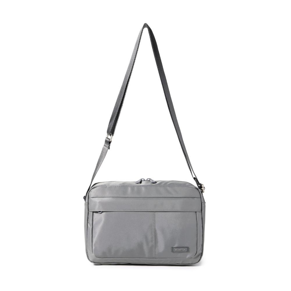 Brompton London Commuter Square Cross Bag - Gray (P245Acr104)