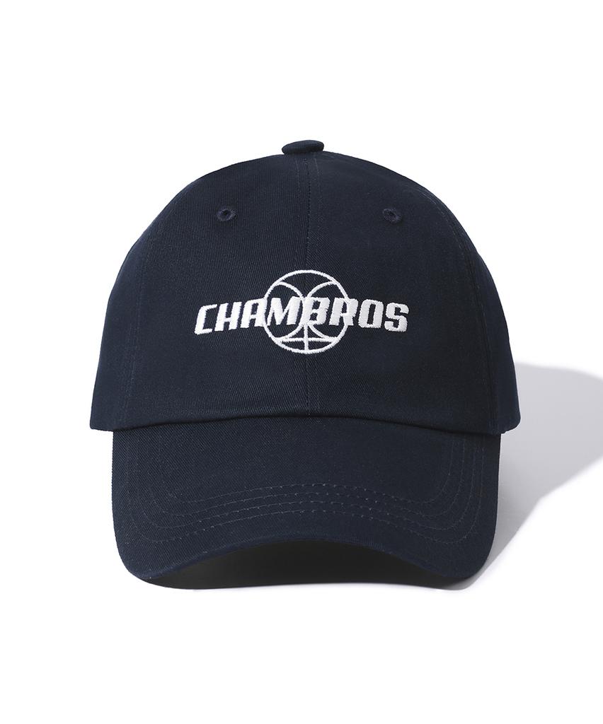 CHAMBROS Signature Logo Ball Cap [Navy]