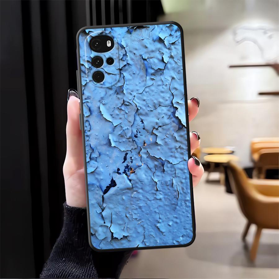 Modische Rost-Hülle für Moto Edge 20 30 S30 Pro X30 Pro Funda Handyhülle