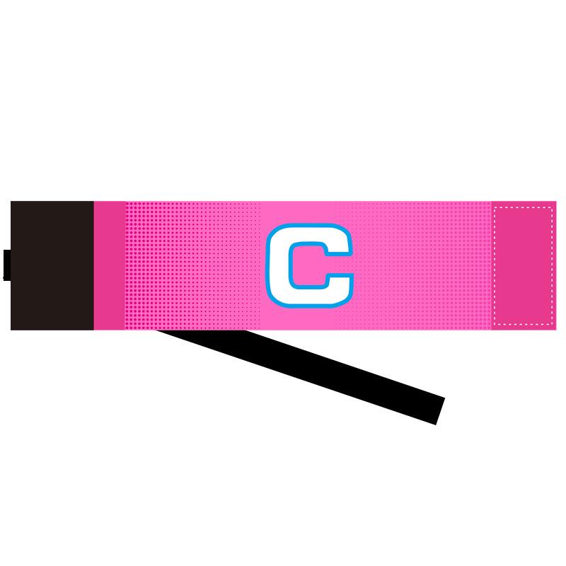 Wow Custom Captain C Armband Velcro Kids' Team Badge for Football Match Training