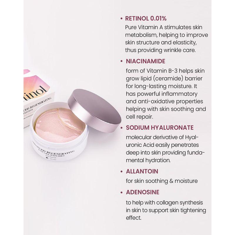 KSECRET Retinol Advanced Regenerating Eye Gel Patches