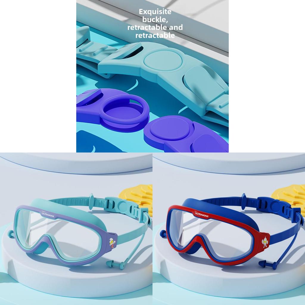 Childrens Swim Goggles With Antifog Pc Lenses For Kids Boys And Girls Pool Use