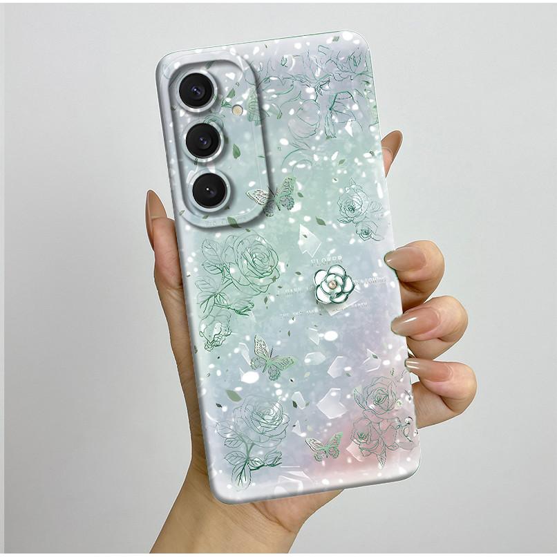 Pretty Butterfly Flower Case For Samsung Galaxy A16 5G Phone Cover Protection Case For Samsung A16 A26 A36 A56 GalaxyA16 Covers