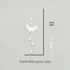 Yinxiu Qiancheng Handmade 999 Sterling Silver Butterfly Earrings & Pendants, Ethnic National Style, Small Size.