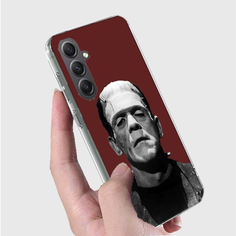 

Horror F-Frankenstein Phone Case For Samsung A16 A26 A36 A56 A17 A03S A04S A02S A05S A50S A30 A20 A70S A40 A21 Galaxy Note 20 10 Samsung A04S