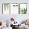 WCIC New Aquatic Vines Green Plant Leaves Decorative Home Wall Decoration Hanging Painting