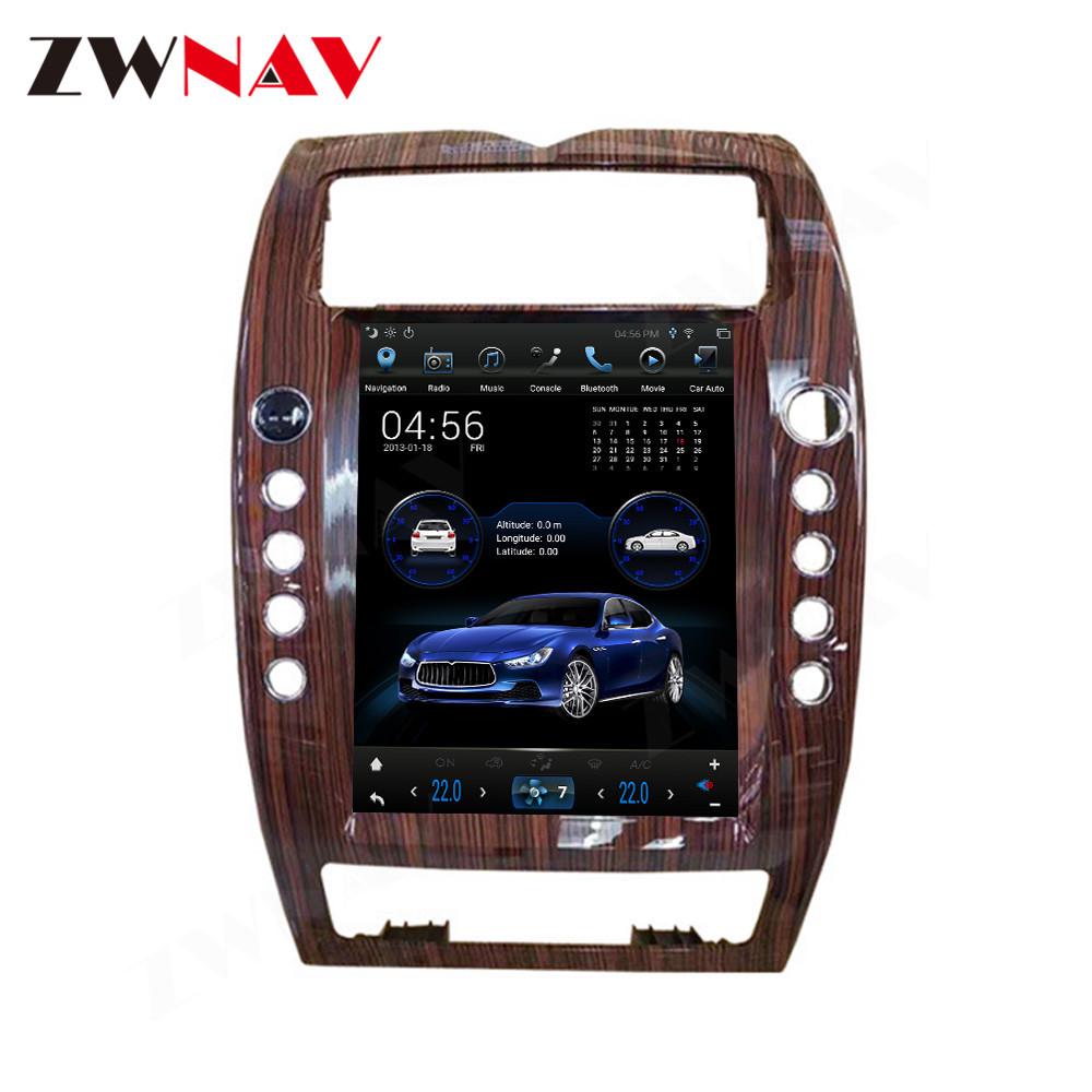 Android 9 Maserati Old President Navigation System - Brown/Black 04-12