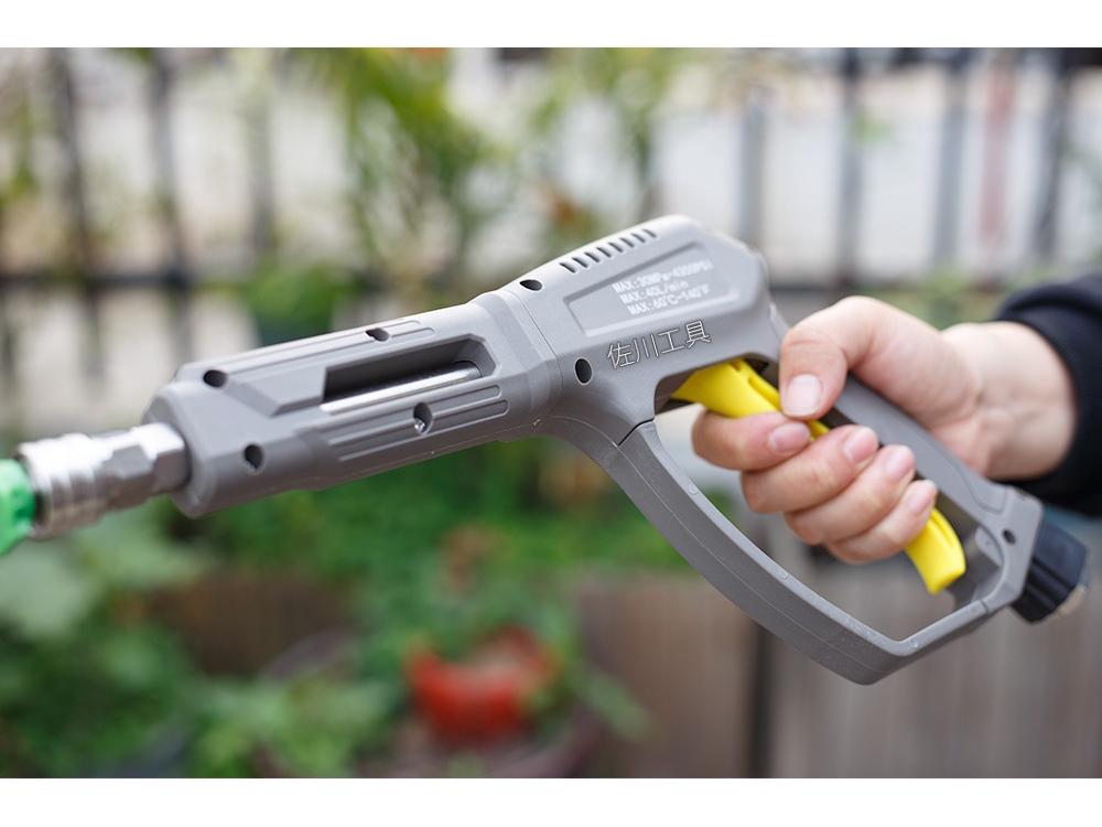 250kg Car Wash Machine: High-Pressure Water Gun Head with Anti-Tangle Ceramic Core, M14/M18/M22 280360.