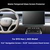For BYD Han Han L Car GPS Navigation Film Instrument Scratch Resistant Film Scratch-resistant Automotive Central Control Film