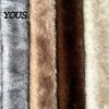 Daily Commute Cold Protection Plush Cross Scarf, Stylish Faux Fur Winter Neck Warmer, Soft Warm Wrap for Coat Double-Sided Thermal Elegant Scarf
