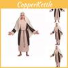 Authentic Halloween Saint John Cosplay Costume For Men In Elegant Polyester Fabric