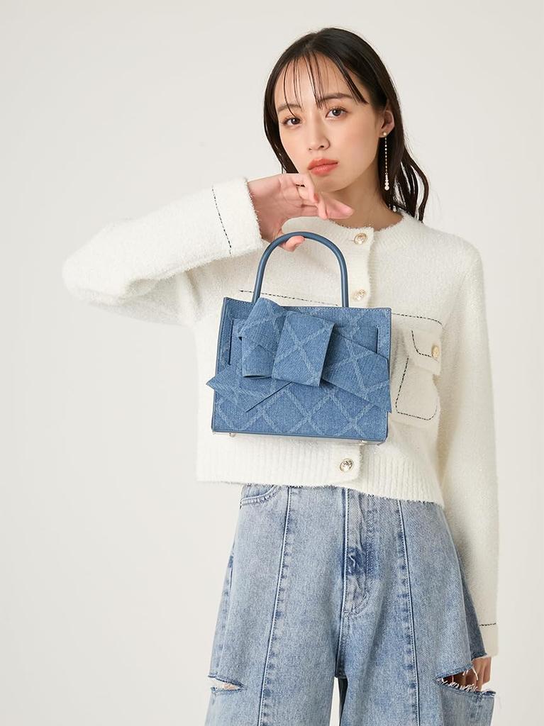 Ribbon Middle Bag FWGB261369 IND Free Size [FRAY I.D] RUELDenim Women's