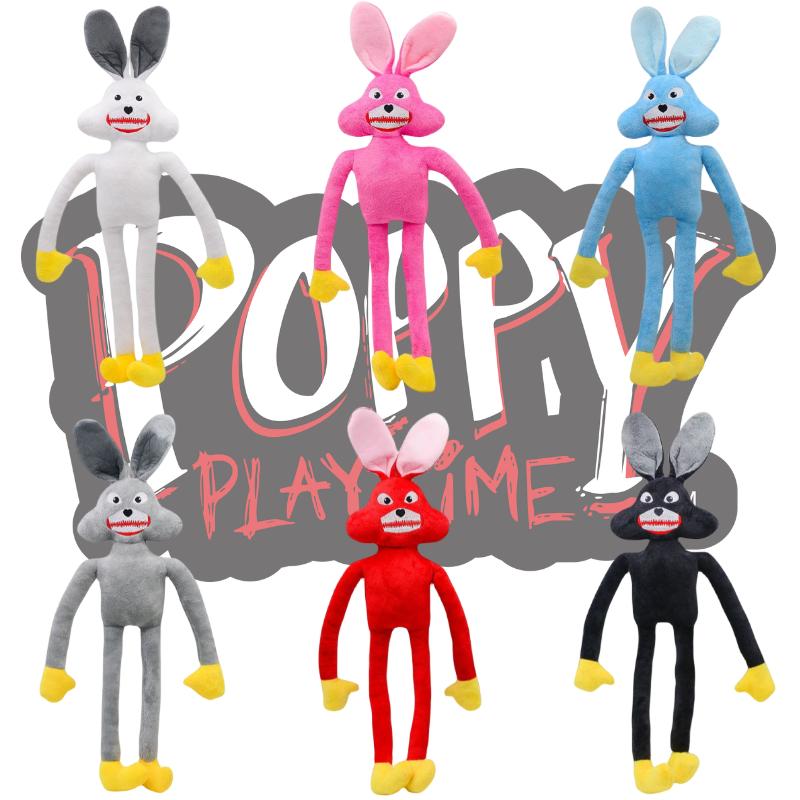 Poppy Playtime Bunny Plush Toy Soft Cushion Pillow Plushie Room Decor Kids Gifts