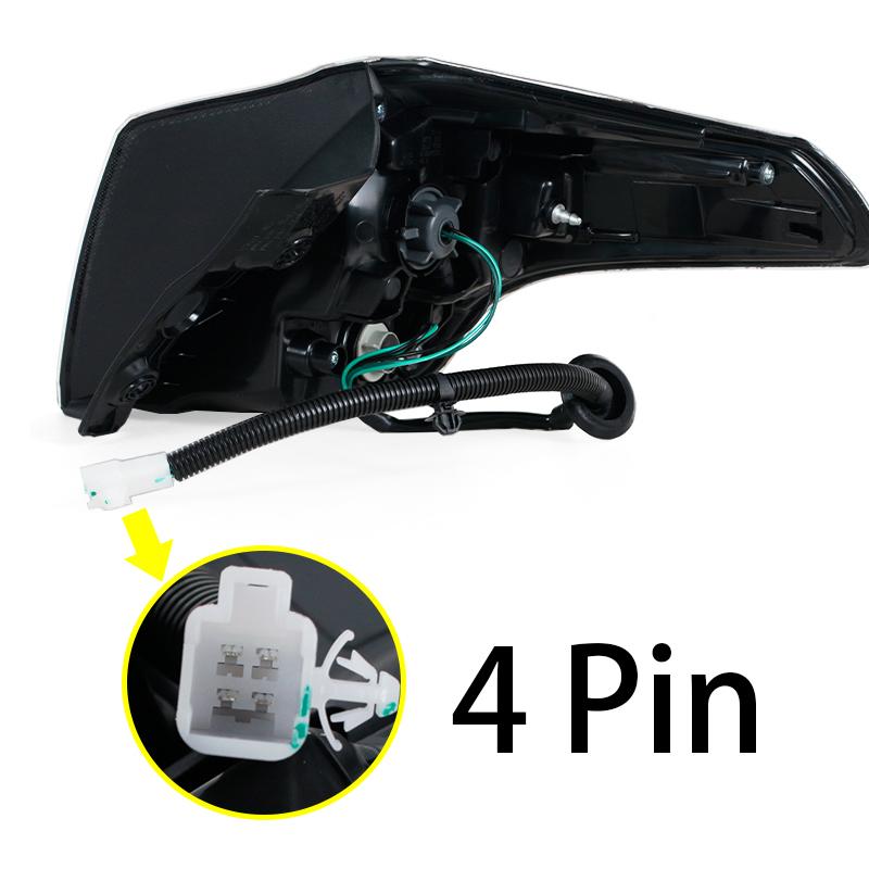 Auto LED Tail Light For Toyota RAV4 2016 2017 2018 Rear Warning Brake Stop Light Turn Signal Lamp US Version Car Accessories