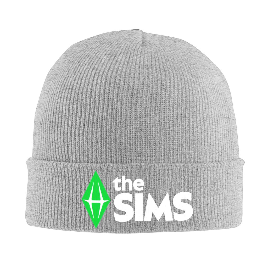 The Sims Sul Sul Gaming Knitted Caps Women's Men's Skullies Beanies Winter Hats Acrylic  Crochet Cap