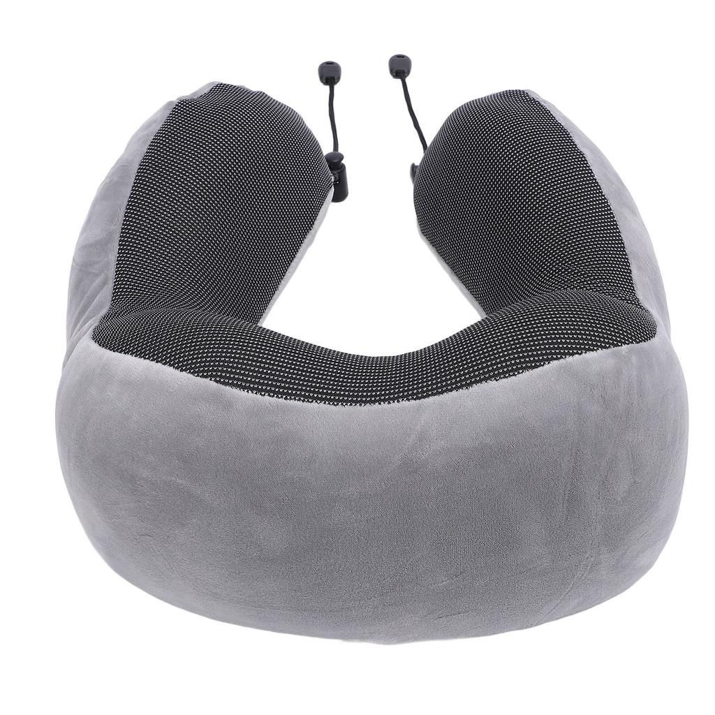 Reisekissen Memory Foam Reise-Nackenkissen Tragbares U-Form Flugzeugkissen mit Aufbewahrungstasche für