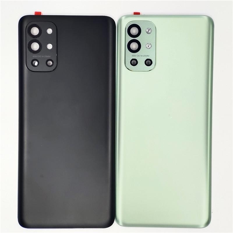 Glass Back Door Lid For OnePlus 9R Battery Cover Rear Housing Shell Panel With Camera Lens Adhesive Sticker