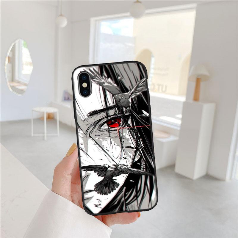 LO73 Naruto Uchiha Itachi Soft Shell Phone Case for Samsung Galaxy S20 S21 S22 Ultra FE + Plus A21S A22 A24 A25 A26 A30 A30S A31