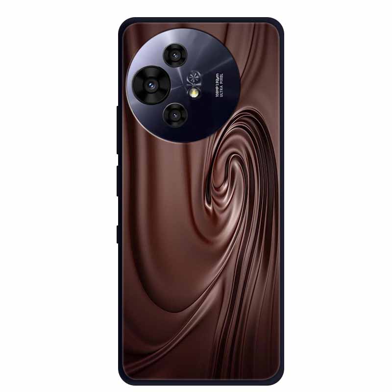 Pro pouzdro na telefon TCL 50 Pro NxtPaper Černé silikonové měkké TPU pouzdro Pro TCL 50 Pro NxtPaper 5G Zadní kryt Pouzdro 6.8" Coque Odolné proti nárazům