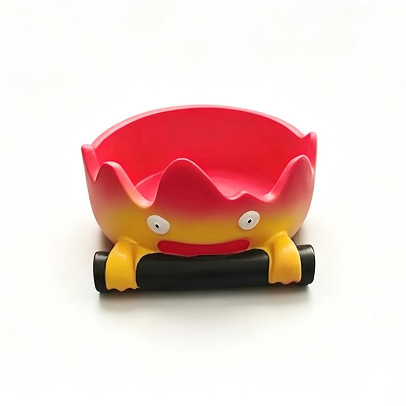 The Creative Flame-Shaped Ashtray Is Made Of Resin And Is Suitable For Home, Office And Household Tabletop Decorations