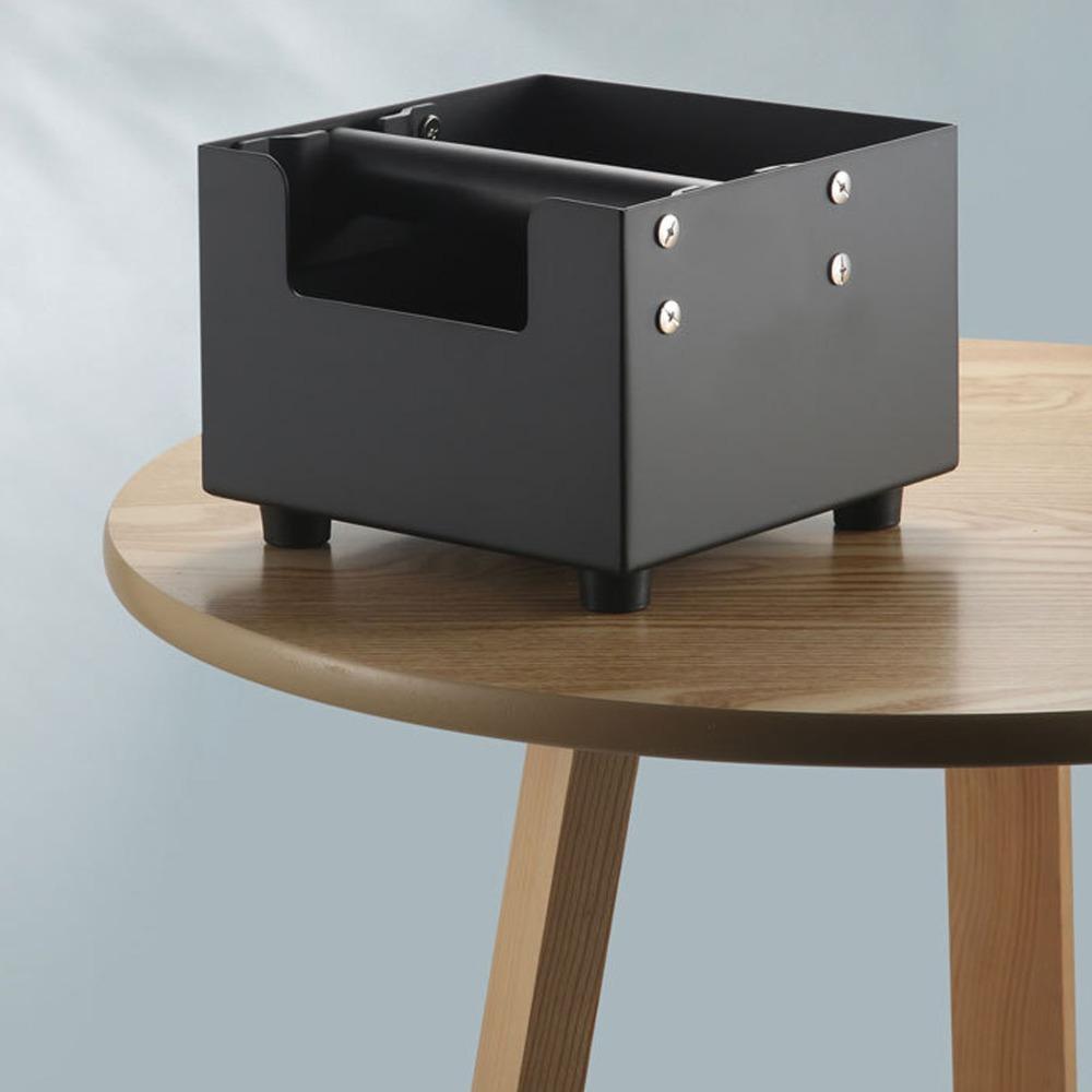 Stainless Steel Coffee Waste Bin Detachable Ground Coffee Container For Office Coffee Shop