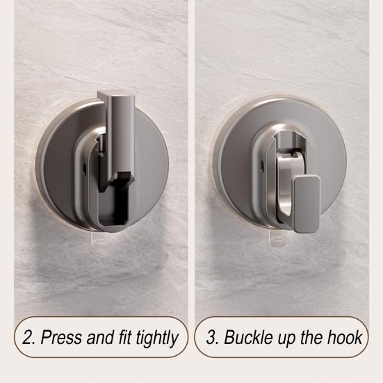 Suction Cup Hook No Drill Installation Clothes Hanger Front Door Wreath Hanger Bathroom Hook for Shower Towel Christmas Thanksgiving Garland