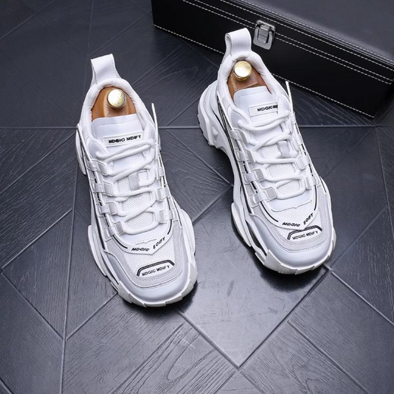Fashion New dad boots simple fashion breathable versatile casual shoes thick soles running for men zapatillas hombre b7