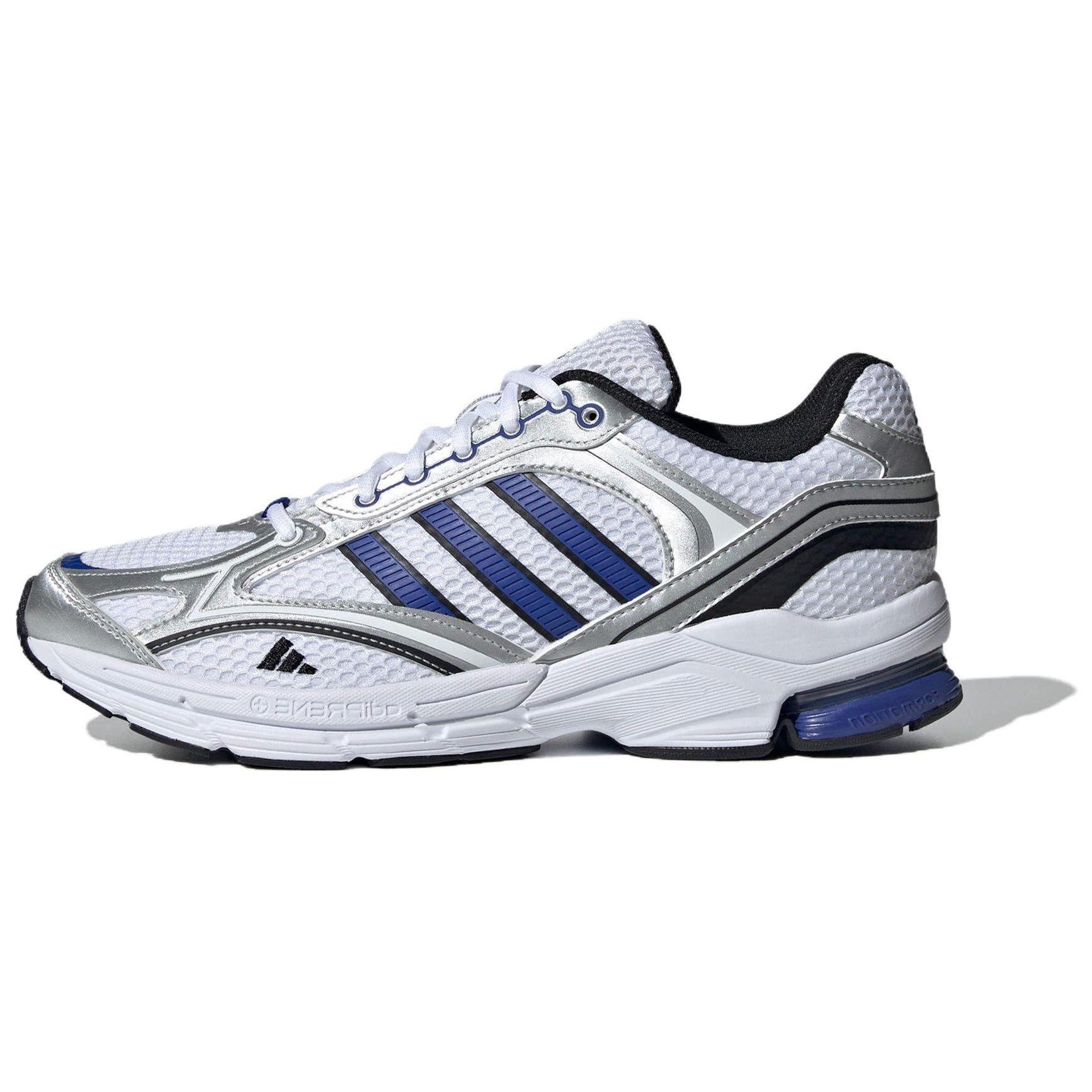 

новые кроссовки Adidas SPIRITAIN 2.0 с низкой посадкой и массивной подошвой, унисекс, синие, черные, серебристые 42