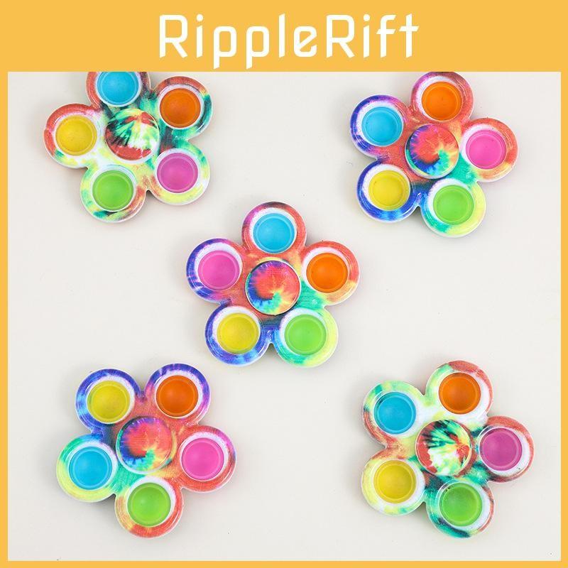 Spinner Stressrelief With Silicone Bubbles For Kids And Office Use Desk