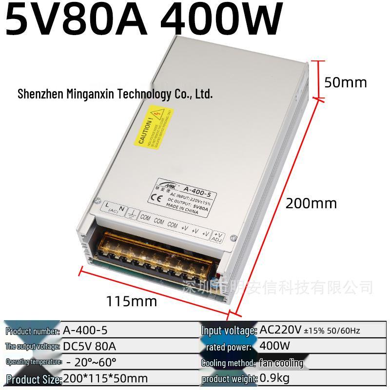 220V to Multi-Voltage Switching Power Supply for LED Strips and Monitors (5V, 12V, 24V, 36V, 48V; 5A-30A)