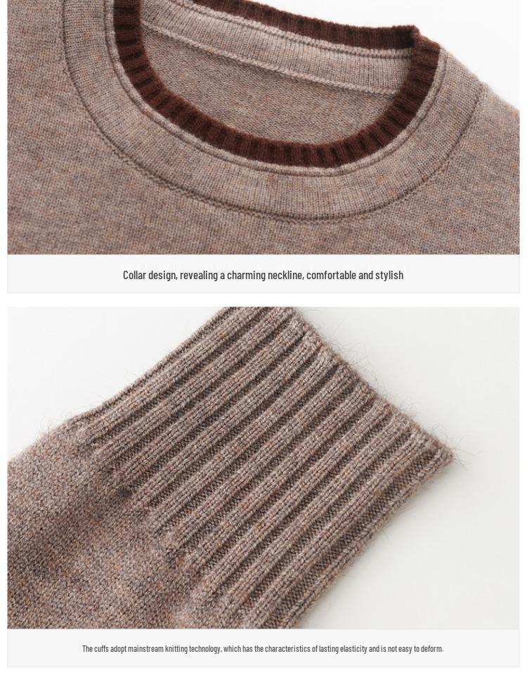 2024 Trendy Women's Thickened Short Sweater – Spring & Autumn Low Collar Petite Inner/Outer Wear