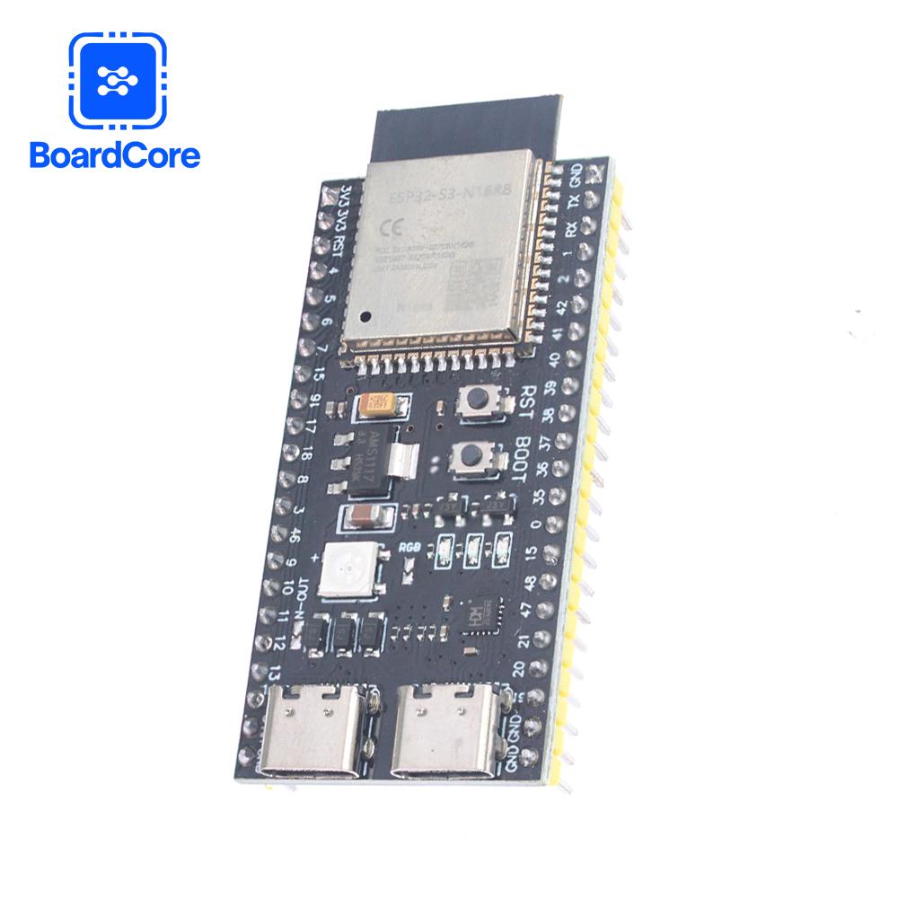 ESP32-S3 Development Board 2.4G Wifi Module for Arduino ESP IDF ESP32-S3-WROOM-1 N16R8 Type-C 8M Memory PSRAM ESP32 S3