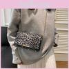 Fashionable Pu Small Square Bag With Unique Leopard Print For Everyday Use