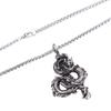 Hiphop Punk Cuban Chain Man Chain Necklace Dragon Pendant Korean Clavicle Choker Neck Jewelry