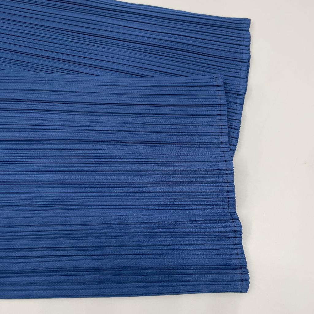 PLEATS PLEASE Brand New, Unused Issey Miyake PP41JF114 MONTHLY COLORS JANUARY Trousers Pants Bottoms 3 blueUsed