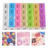 8pcs Assorted Colors Medicine Organizer Box 28 Compartments Daily Medication Organizer  Home Storage
