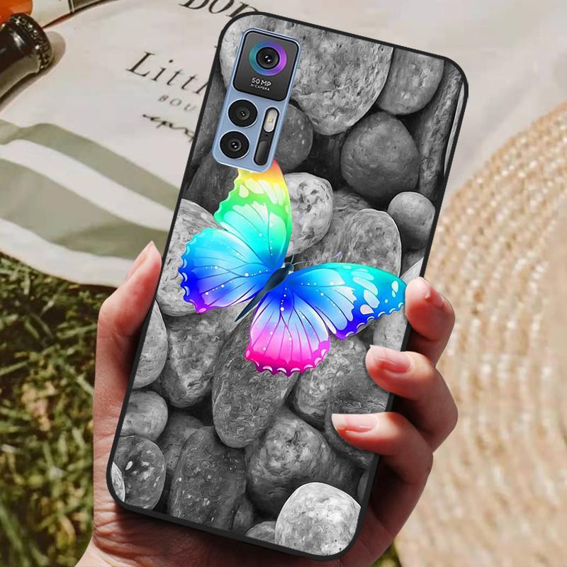 For TCL 30 Plus Case T676K T676J Cover Wolf Lion Shockproof Phone Cases For TCL 30 5G T776H Black Silicone For TCL30 30 Cover