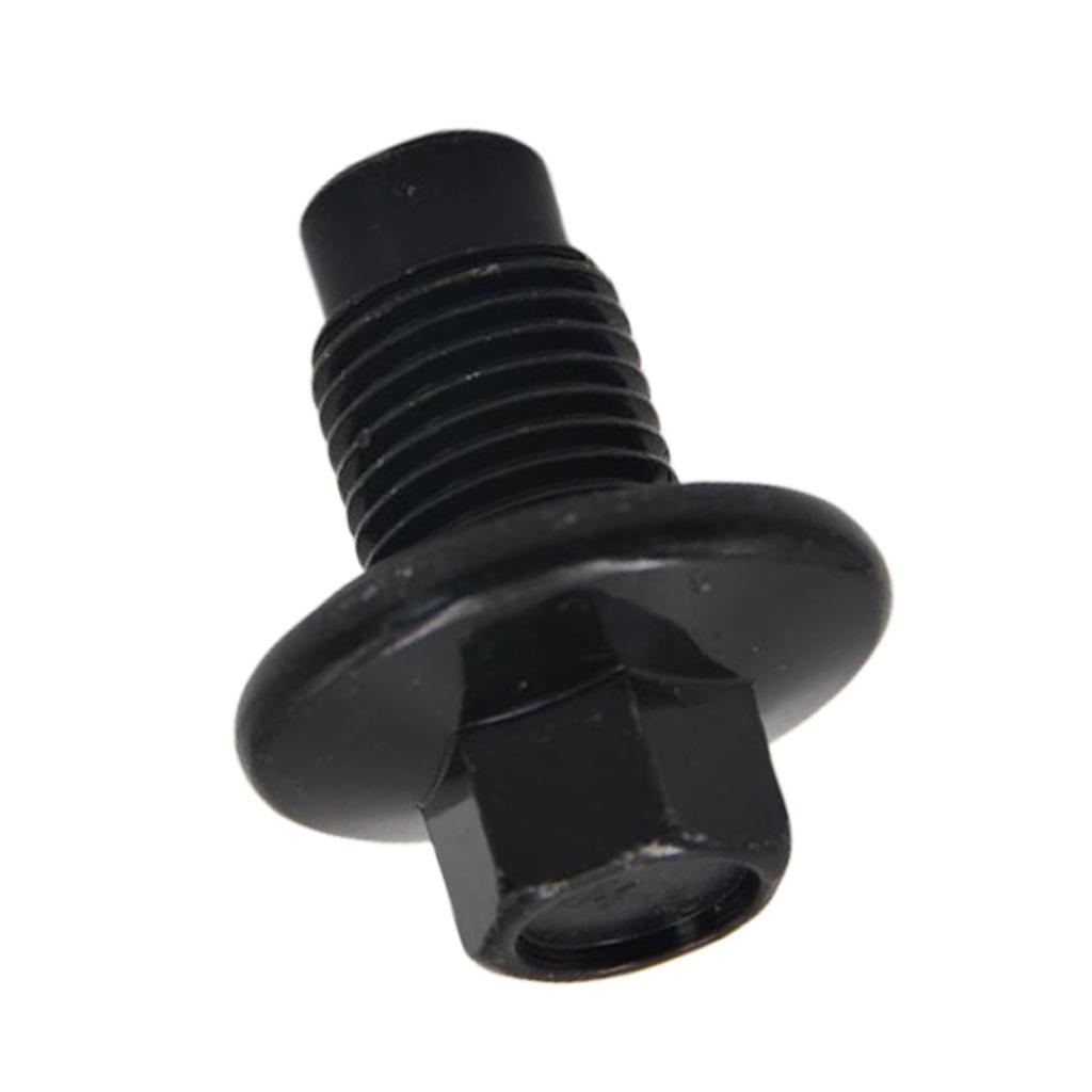 Oil Drain Plug Screw Black M14x1.5mm Metal Sump Pan Bolt Car Maintenance for Ford KA Fusion C-max