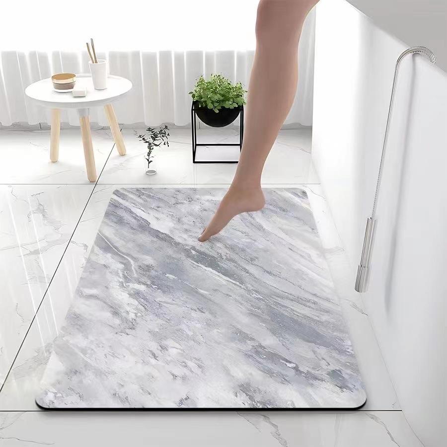 Bathroom Absorbent Floor Mat Toilet Door Mat Household Door Mat