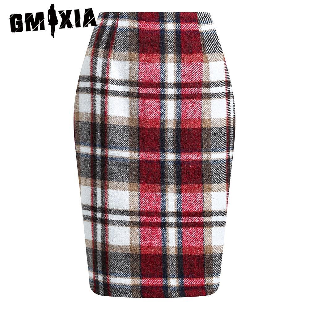 

GMXIA Жіноча Модна Повсякденна Літня Весняна Спідниця XXL червоний