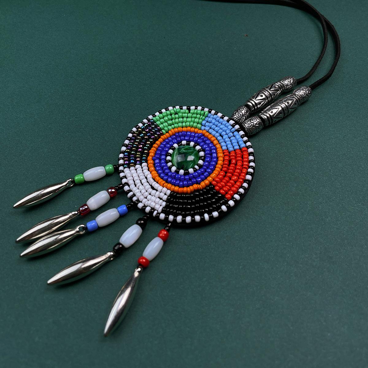 

Непальські ювелірні вироби в етнічному стилі, шкіряне намисто, екзотичний дизайн, вінтажні богемні речі ручної роботи