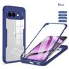 Klar 360 Grad Vollumhüllung Hülle für Google Pixel 10A / 10 Pro XL / 9 Pro XL / 6A Handyhülle Stoßfest Kameraobjektiv Bildschirmschutz
